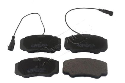 slika 27NI051-Pločice kočione zadnje Nissan Cabstar 2.5 dCi-3.0 dCi-Renault Trucks Maxity 2.5 dCi-3.0 dCi-zamenski rezervni deo