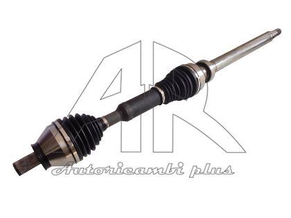 slika VO-8-247 Polusosovina desna Volvo S60 2.5 -Volvo XC60 2.0 D3-D4 -2.4 D D4 -Volvo XC70 II 2.0 D  D3 2.4 D- 2WD Automatic transsmision-zamenski rezrevni deo