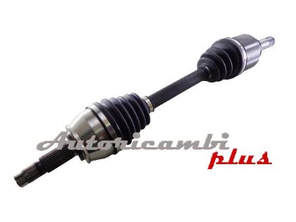 slika FI-8-121 Poluosovina leva Fiat Doblo 1.3 D Multijet-Opel Combo 1.3 CDTi L=605mm -zamenski rezervni deo