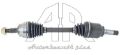 slika FI-8-121 Poluosovina leva Fiat Doblo 1.3 D Multijet-Opel Combo 1.3 CDTi L=605mm -zamenski rezervni deo