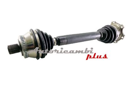 slika VW-8-945A Poluosovina leva Audi A6 C5 1.9TDI-2.4-2.7-2.8-2.5TDI  L=550mm Automatic Transmissirvni -zamenski rezervni deo