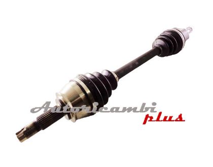 slika FI-8-116 Poluosovina leva Fiat 500 09-1.2-1.3JTD-1.4-Ford Ka 1.3 TDCi L=615mm-zameski rezervni deo