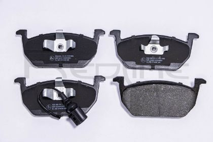 slika 27VW004-Pločice kočione prednje Seat Arona 1.0 TSI-Seat Ibiza 1.0-1.0 TGI-Volkswagen Polo VI 1.0-1.0 TGI-1.0 TSI-1.6 TDI-zamenski rezervni deo