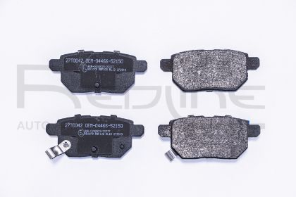 slika 27TO042-Pločice kočione zadnje Great Wall Voleex C20R-Lexus CT-Subaru Trezia-Toyota Auris E15-Toyota IQ-Prius-Urban Cruiser-Toyota Verso P12-Toyota Yaris P9-zamenski retervni deo