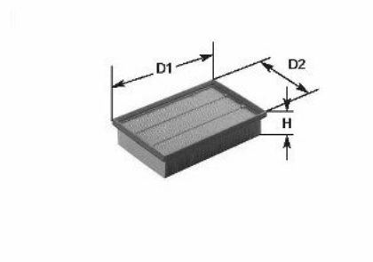 slika LX819-Filter za vazduh Audi A4 B6