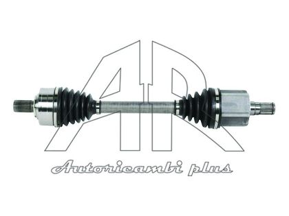 slika VO-8-412 Poluosovina leva Volvo V60 II-Volvo XC60 II-Volvo V90 II-Volvo XC90 II Automatic transmission-zamenski rezervni deo