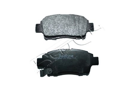 slika 27TO008-Pločice kočione prednje Toyota Yaris P1  1.0-1.3-1.4 D-4D -1.5-Toyota Yaris Verso P2  1.3-1.4 D-4D -1.5 -zamenski rezervni deo