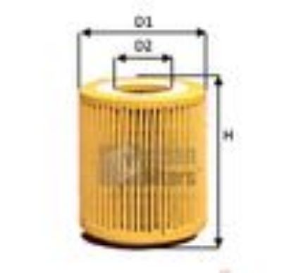 slika ML4574-Filter ulja Peugeot 3008 II 1.5 BlueHDi