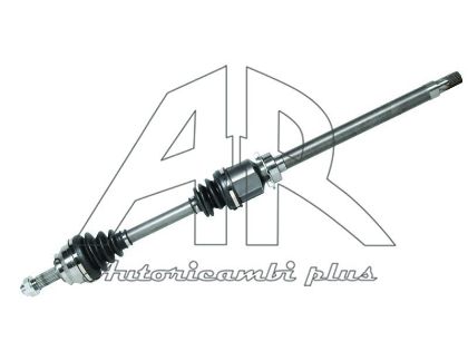 slika FI-8-143 Poluosovina desna Alfa Romeo Mito 1.4 T-Jet-1.6 Multijet-Fiat Grande Punto 1.4 T Abarth-1.6 Multijet-1.9 Multijet-Fiat Punto Evo 1.4 T Abarth- 1.6 Multijet-zamenski rezervni deo