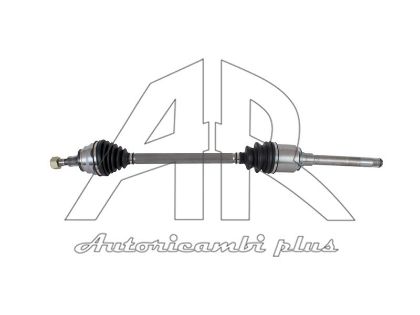slika ME-8-061 Poluosovina desna  Mercedes ML W164  GL320 CDI 4matic-GL420 CDI 4matic- GL450 4matic-GL500 4matic-zamenski rezervni deo