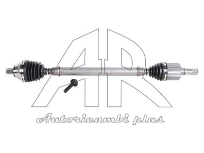 slika VW-8-307 Poluosovina desna Audi Q35 TDI-Seat Ateca 2.0 TDI-Škoda Kodiaq 2.0 TDI-Škoda Superb III 2.0 TDI-VW Arteon 2.0 TDI-VW Caddy V TDi-VW Passat B8 2.0 TDI-VW Tiguan 2.0 TDI-VW Touran 2.0 TDI