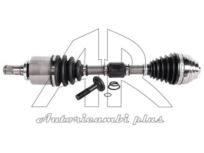 slika BM-8-445 Poluosovina leva BMW 2  F45-F46-BMW X1  F48-BMW X2  F39-Mini Countryman Cooper F60-Mini Clubman F54 Automatic transmission 6 speed-zamenski rezervni deo