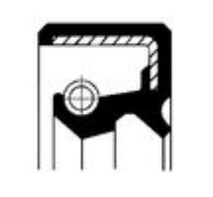 slika 19027780B-Semering 40X58X9,6-10 zamenski rezervni deo