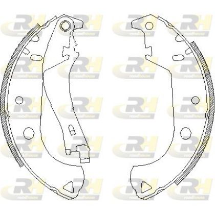 slika 4125.01-Paknovi kocini Fiat Doblo  Fiat Palio 228x42 -zamenski rezervni deo