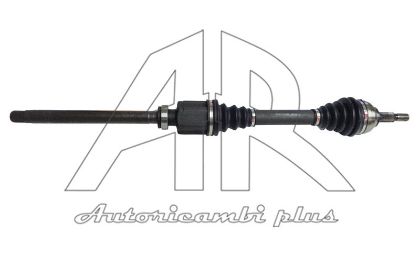 slika CT-8-261-Poluosovina desna Citroen C5 2.0 HDI-2.7 HDI-3.0 V6-C6 2.7 HDI-3.0 V6  L= 980 mm  L2=265mm -Automatic Transmission 6 speed-zamenski rezervni deo