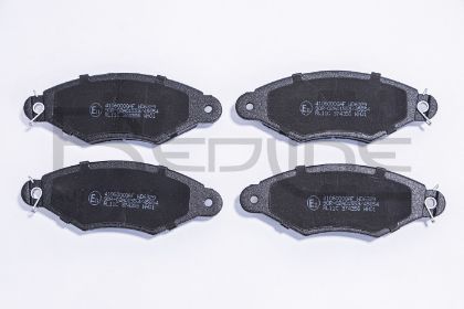 slika 27NI042-Pločice kočione prednje Citroen Xsara 1.4 i-1.5 D-Nissan Kubistar 1.2-1.2 16V-1.5 dCi-1.6 16V-Renault Kangoo 1.2-1.2 16V-1.4-1.5 dCi-1.9 dTi-zamenski rezervni deo