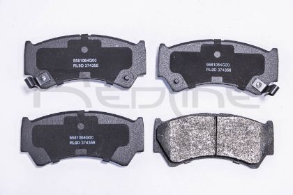 slika 27SZ008-Pločice kočione prednje Suzuki Baleno 1.3 -1.3 i 16V-1.6 i 16V-1.8 GTX -1.9 TD-zamenski rezervni deo