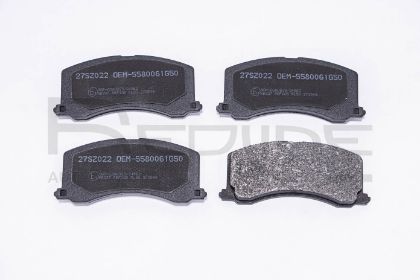 slika 27SZ022-Pločice kočione prednje Suzuki Maruti 1000-Suzuki Baleno 1.3-1.3i-1.6 i-Suzuki Baleno 2  1.3-1.3i-1.6 i-1.8 GTX-zamenski rezervni deo