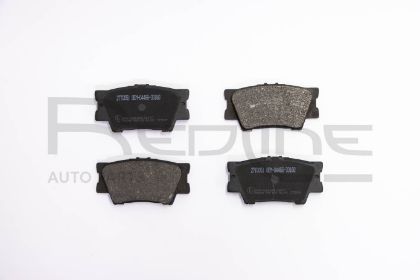 slika 27TO051-Pločice kočione zadnje Lexus ES 350-Lexus GS 450h-Toyota Rav 4 III 2.0-2.2 D-2.4-3.5-2.5 Hybrid-zamenski rezervni deo