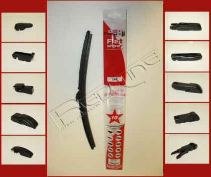 slika 42TT700-Metlica brisaca FLET 700mm-10 adaptera-zamenski rezervni deo
