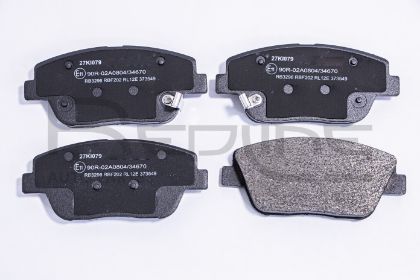 slika 27KI079-Pločice kočione prednje Hyundai Grandeur 2.2 D-2.4 16V-2.7-Kia Optima 1.7 CRDi-2.0-2.0 CVVL-2.0 CVVT-2.0 CVVT Hybrid-zamenski rezervni deo