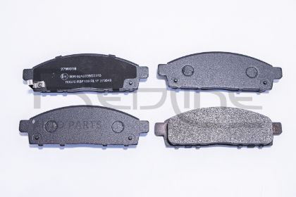 slika 27MI016-Pločice kočione prednje Fiat Fullback 2.4 D-Mitsubishihi L200 2.4 DI-D- 2.5 DI-D-zamenski rezervni deo