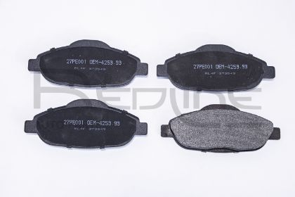 slika 27PE001-Pločice kočione prednje Peugeot 308 1.2-1.4 16V-1.6 16V-1.6 VTi-1.6 THP-1.6 HDi-2.0 Bioflex-2.0 HDi-Peugeot 3008 1.2-1.6 VTi-1.6 HDi-1.6 BlueHDi-zamenski rezervni deo