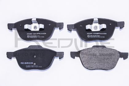slika 27FO021-Pločice kočione prednje Ford C-Max-Ford Ecosport-Ford Fiesta IV-V-Ford Focus C.Max-Ford Focus II-III-Ford Fusion-Ford Grand C-Max-Ford Ka-Ford Kuga-Ford Puma-Ford Street-Ford Tourneo Connect-