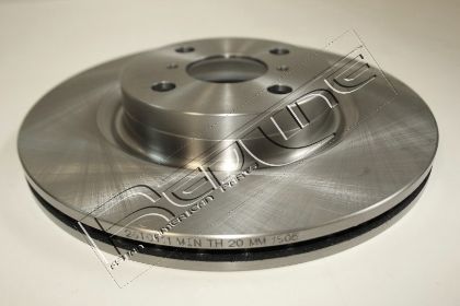 slika 26TO111-Disk kočioni prednji Toyota Yaris P13 1.4 D-1.5-1.5 Hybrid -zamenski rezervni deo