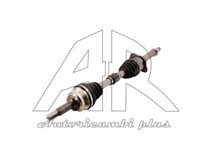 slika TO-8-490A Poluosovina desna Toyota Avensis  2.0 D4D 6 speed L = 970mm-zamenski rezervni deo